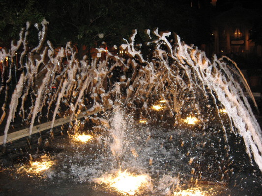 Fountain at France in EPCOT