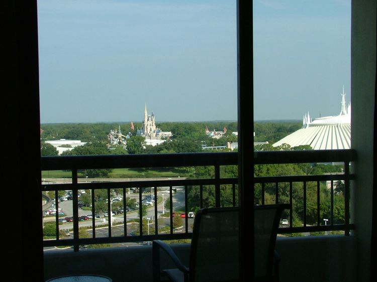 From the bed in the Master bedroom