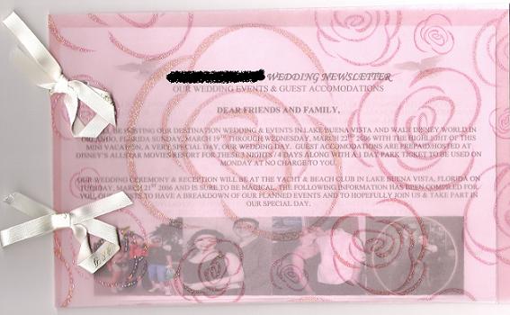 front of 1st diy wedding newsletter