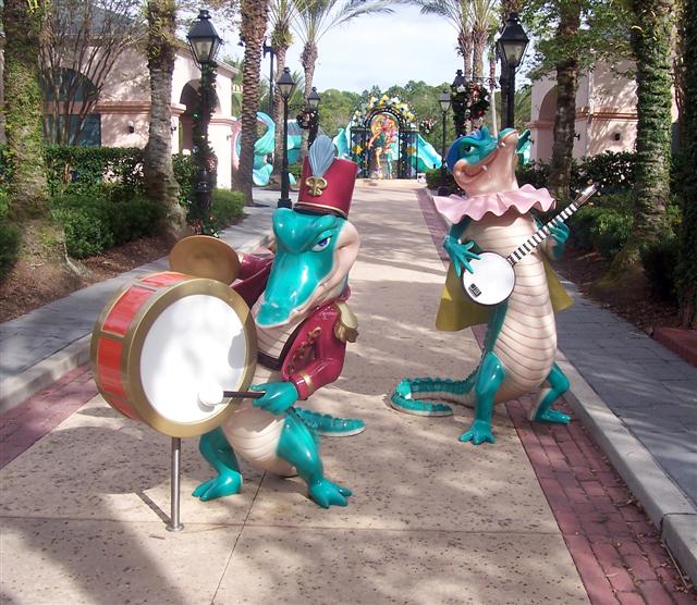 Gator Band at POFQ.