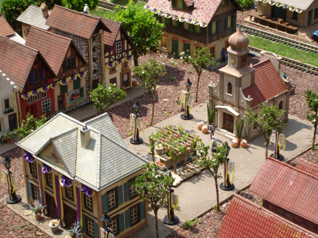 German train plaza