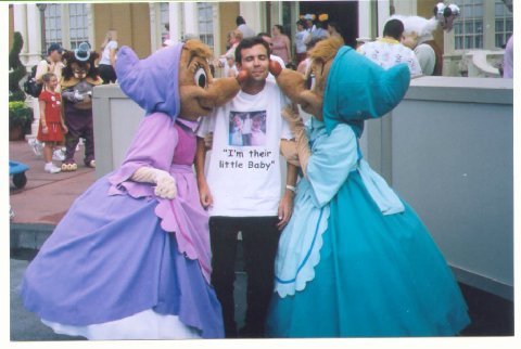 Getting Kissed by Cinderella's Mice