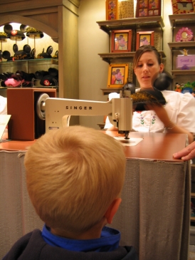 Getting some Mickey ears!