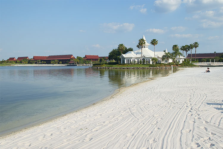 GF Wedding pavilion and beach