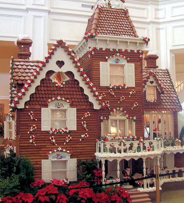 Gigerbread house at GF