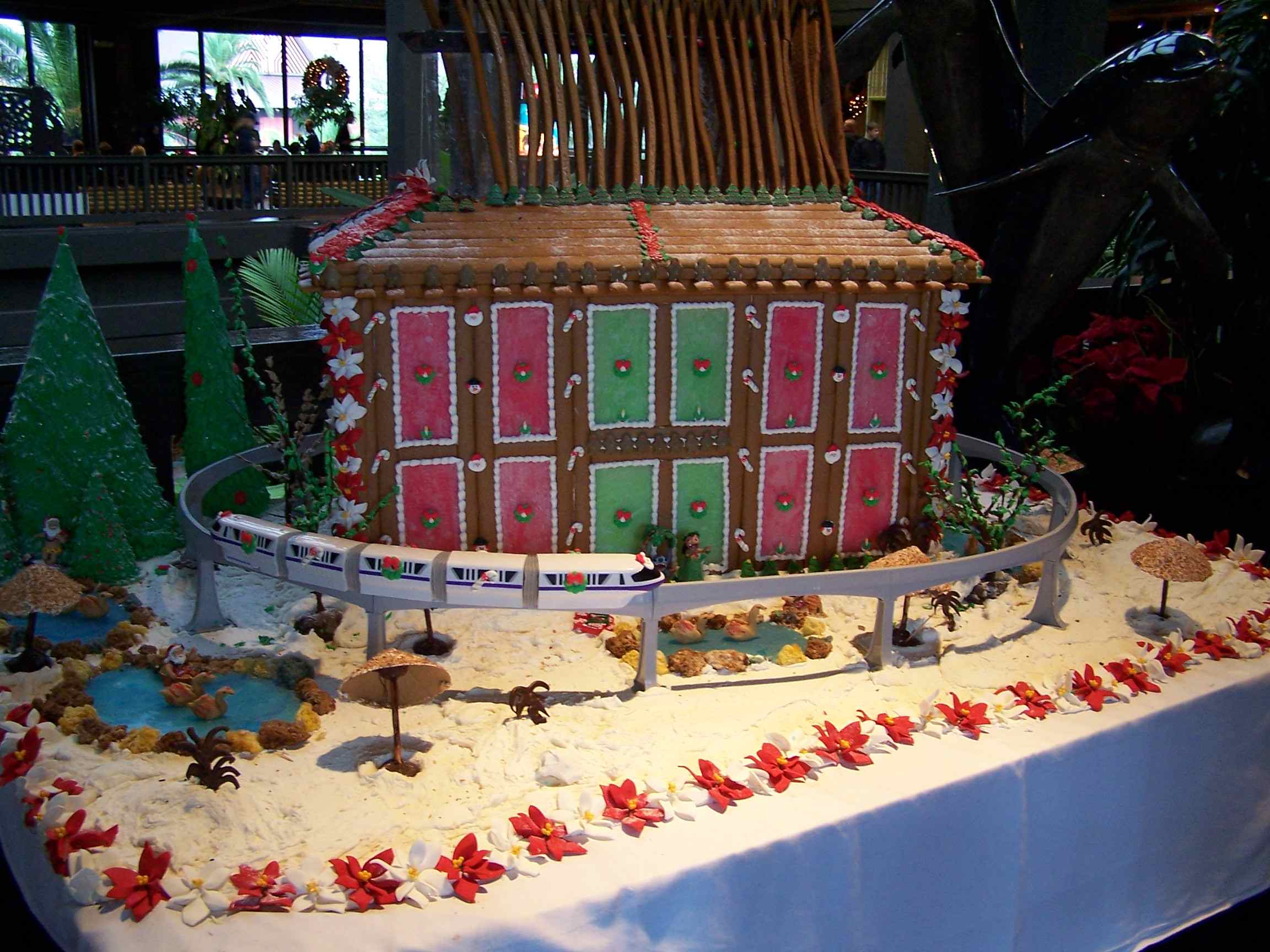 Gingerbread House at Polynesian Resort