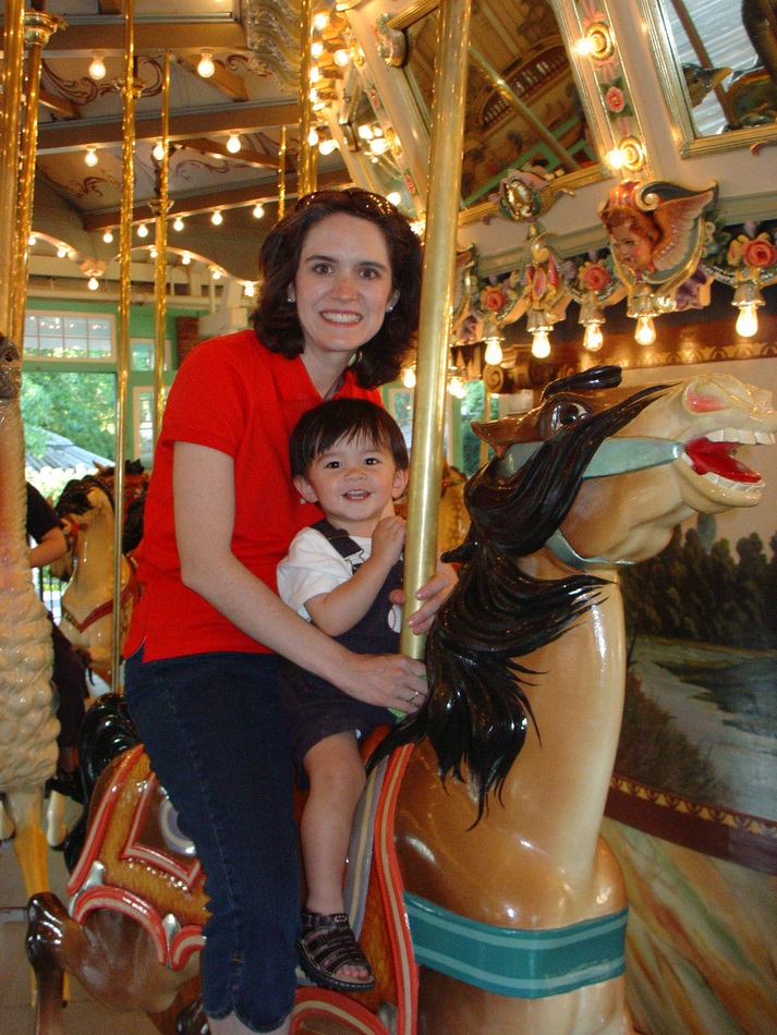 Glen Echo Carousel - Mommy DISgeeks & Son