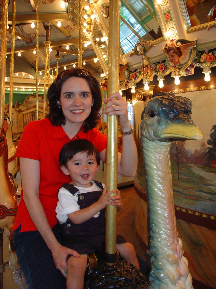 Glen Echo Carousel - Mommy DISgeeks & Son