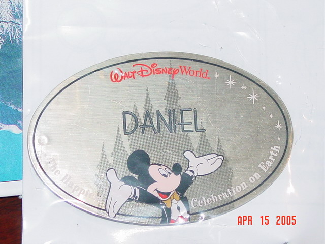 Gold GOH badge