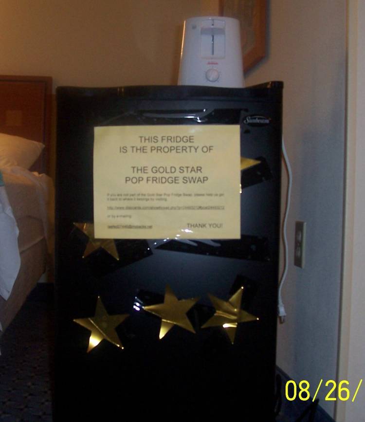 Gold Star Fridge
