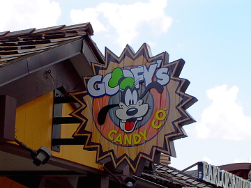 Goofy's Candy Shop