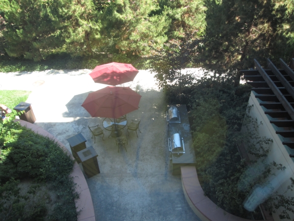 Grand Californian BBQ area
