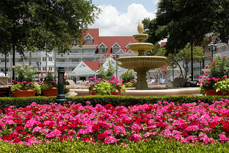 Grand Floridian fountain