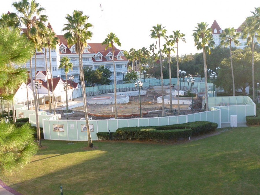 Grand Floridian October 2012 Construction
