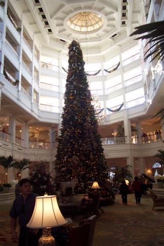 Grand Floridian tree.