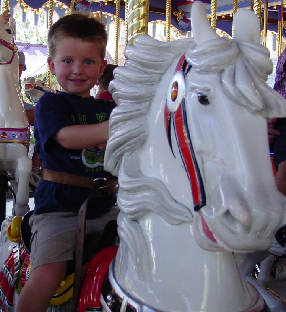 Gray on the Carousel