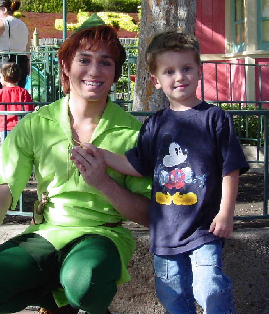Gray with Peter Pan