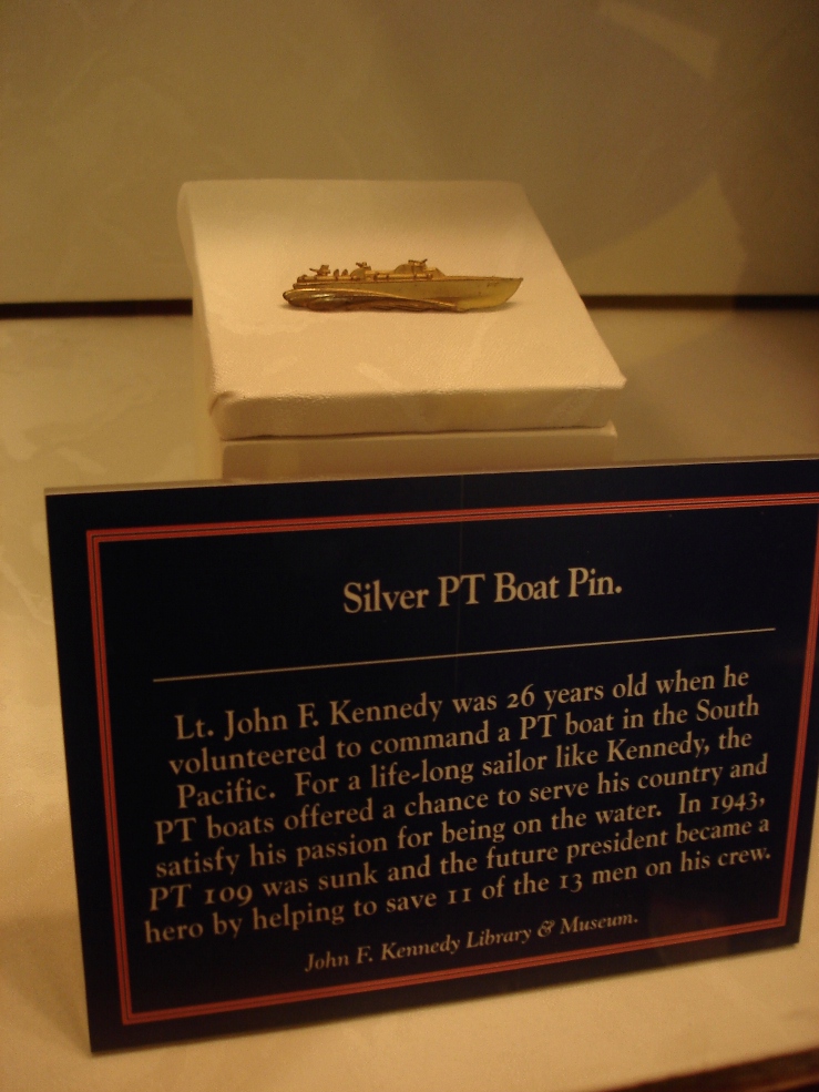 Hall of Presidents Kennedy PT Boat Pin