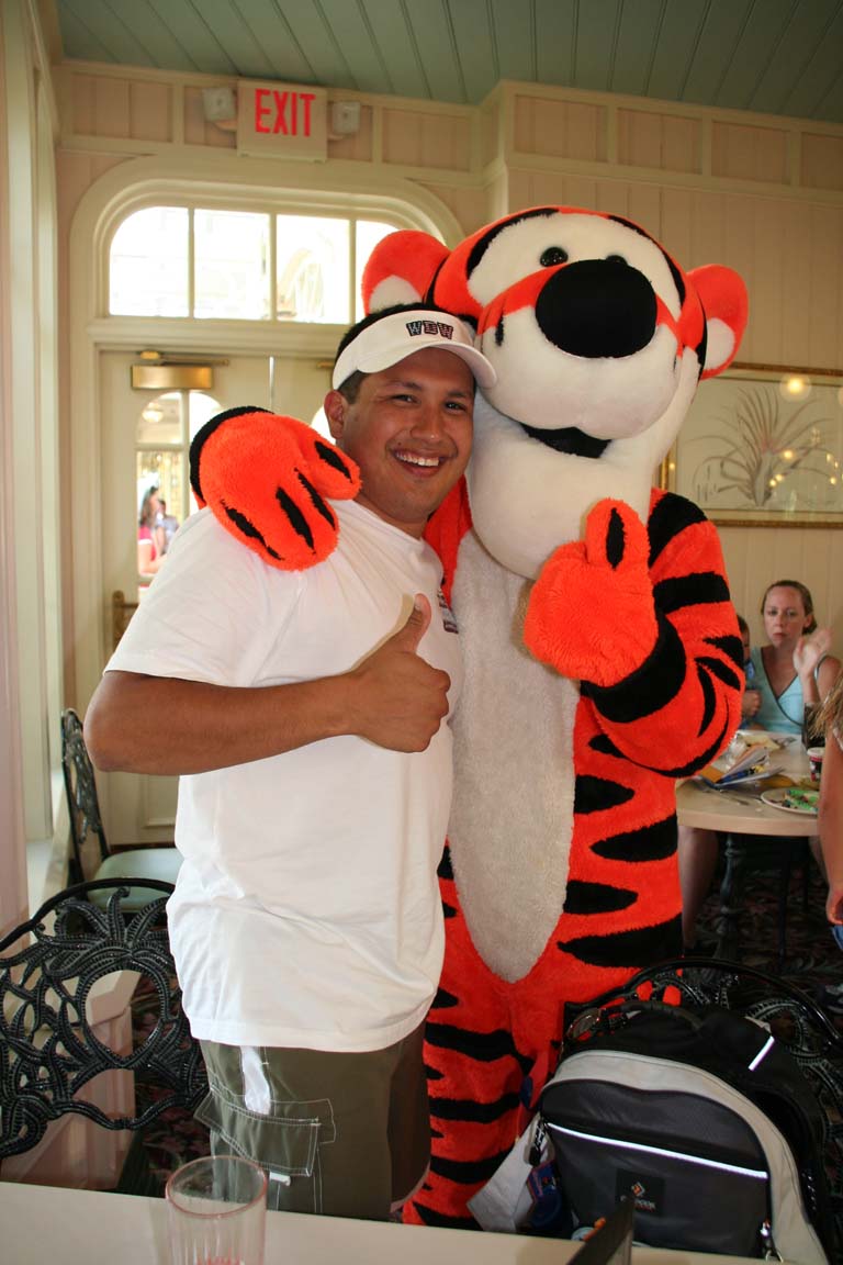 Hangin' with Tigger