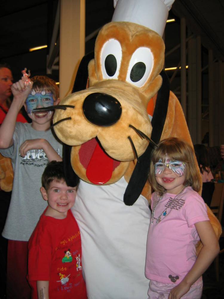 Hanging out with Pluto!