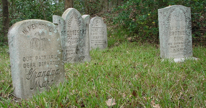 Haunted Mansion Gravestones