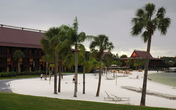 Hawaii Beach at the Polynesian