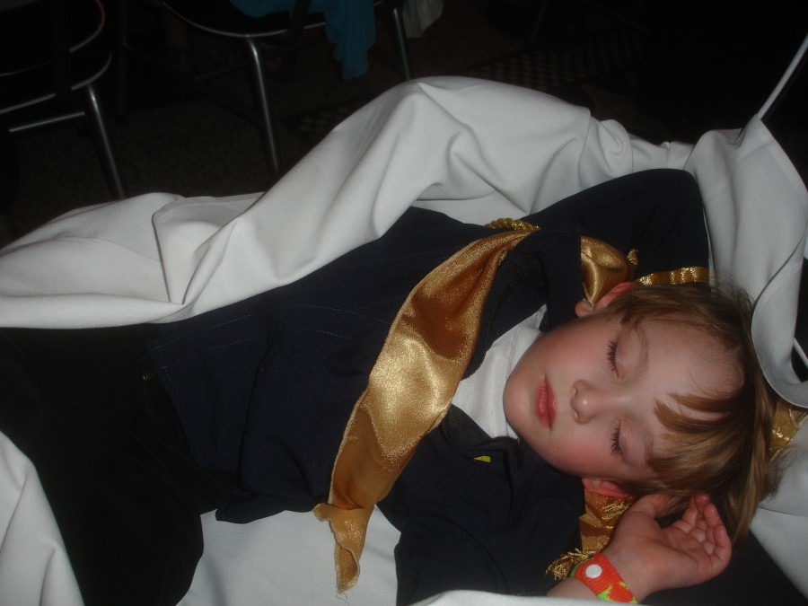 Head Server made a bed!