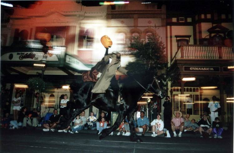 Headless horseman