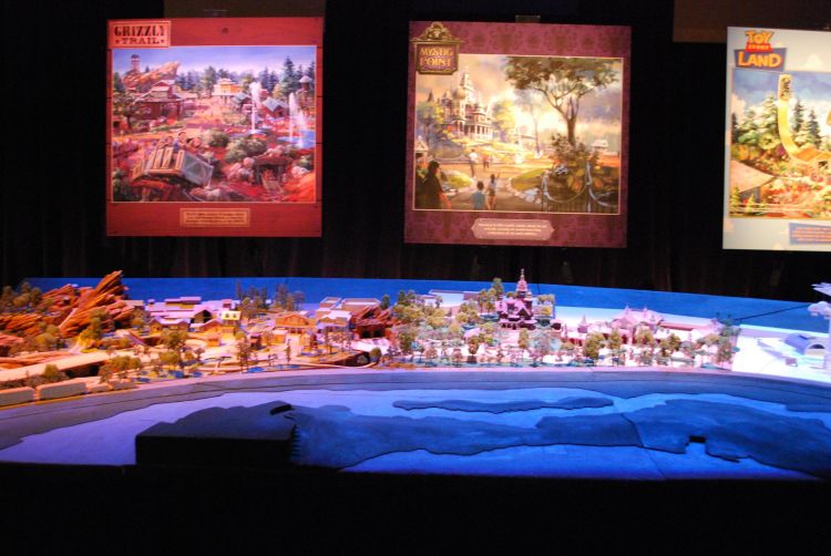Hong Kong Disneyland expansion models 2