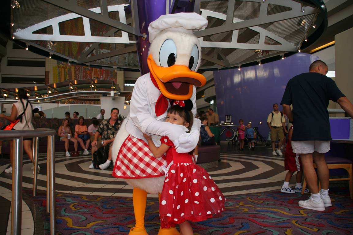 Hugs from Donald.
