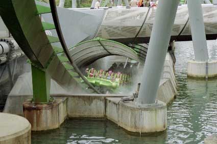 Hulk roller coaster