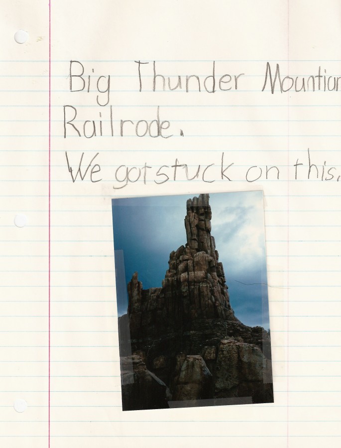 I still remember this. It rained. We stopped.