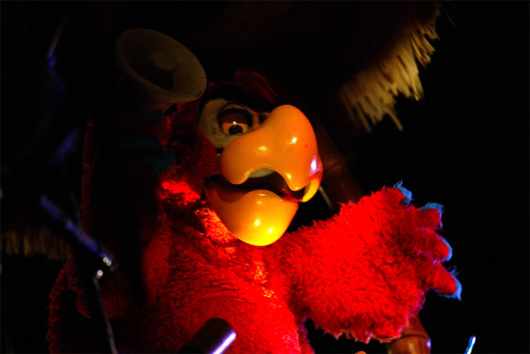 Iago in the Tiki Room