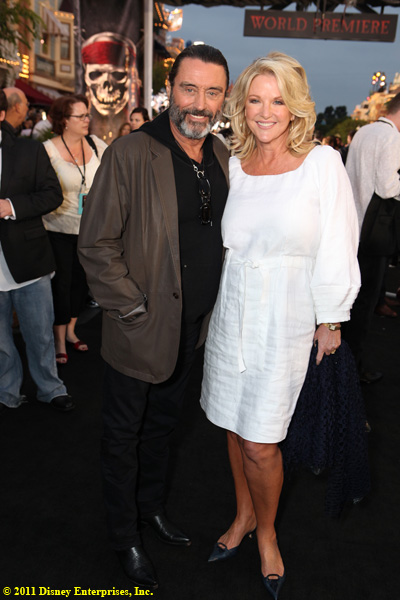 Ian McShane and Gwen Humble