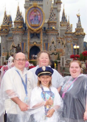 In front of the Castle
