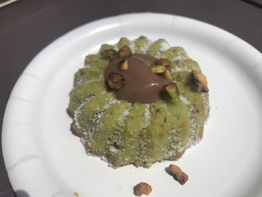 India-Pistachio Cardamom Bundt Cake