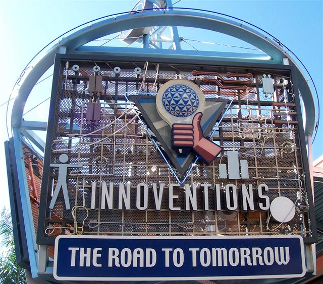 Innoventions sign.