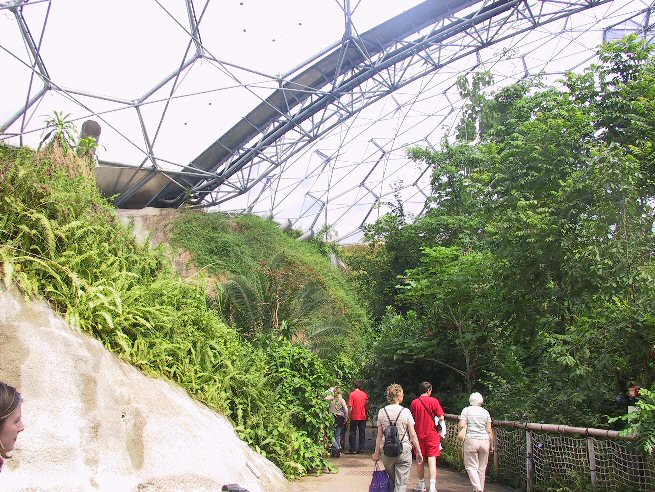 Inside Eden!