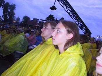 Is it raining?