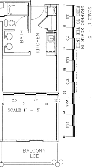 Jambo House studio floor plan