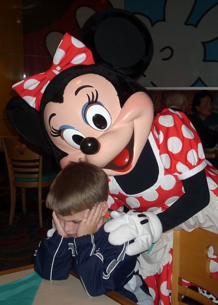 Jason and Minnie Mouse