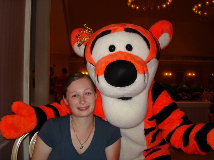 Jenn and Tigger