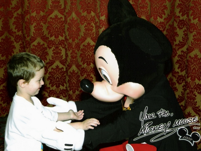 Joshua Meets Mickey