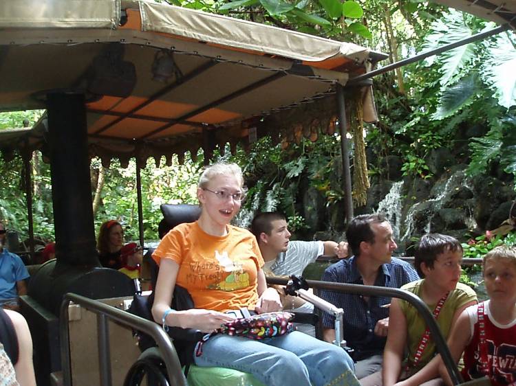 Jungle Cruise wheelchair boat