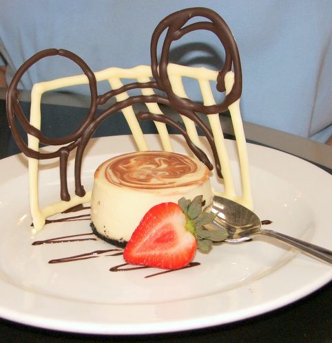 Kahlua cappuccino cheesecake