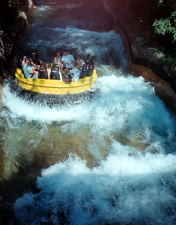 Kali River Rapids Drop