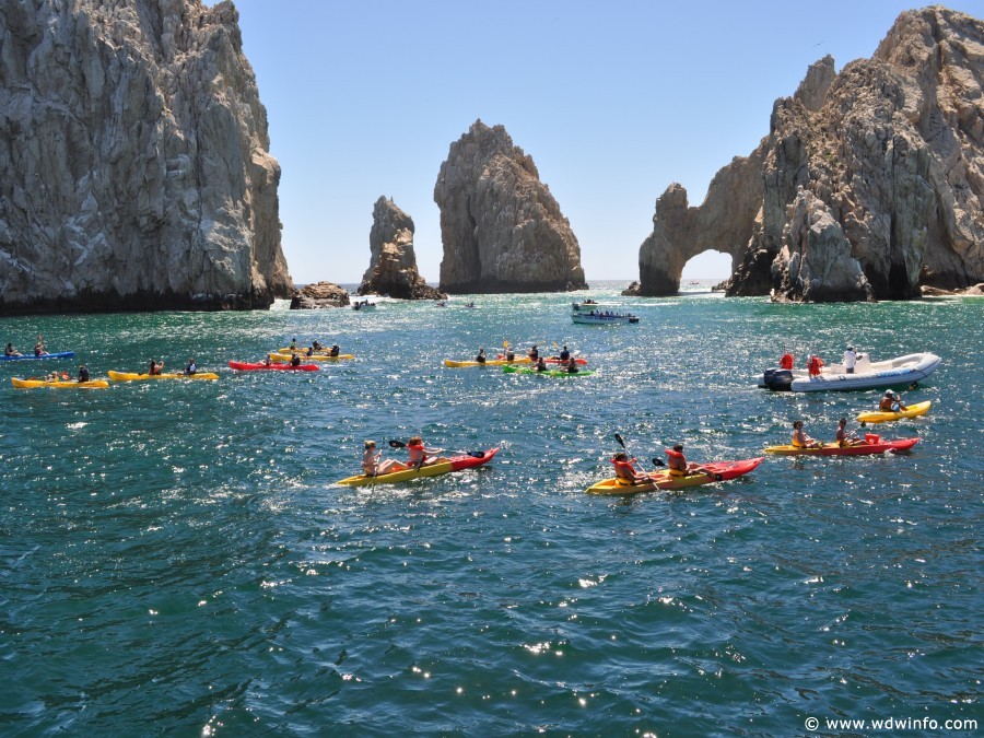 Kayaking in Cabo San Lucas