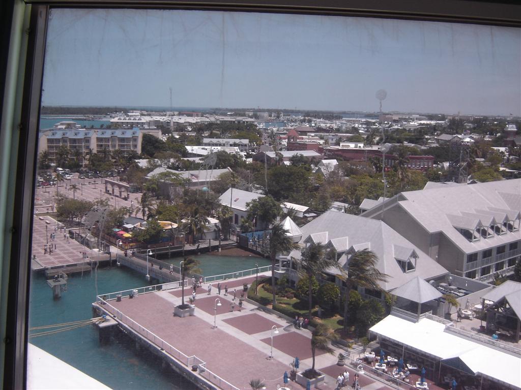 Key West from the bridge