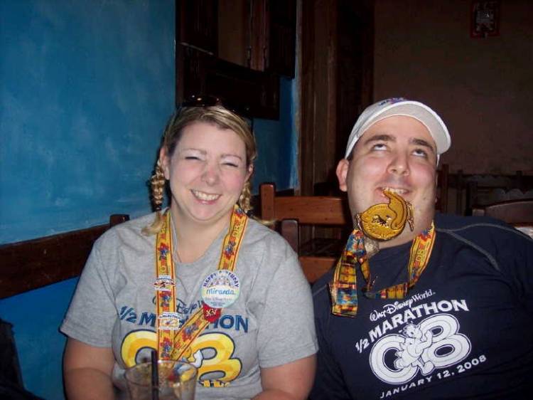 Kids after the 1/2 Marathon