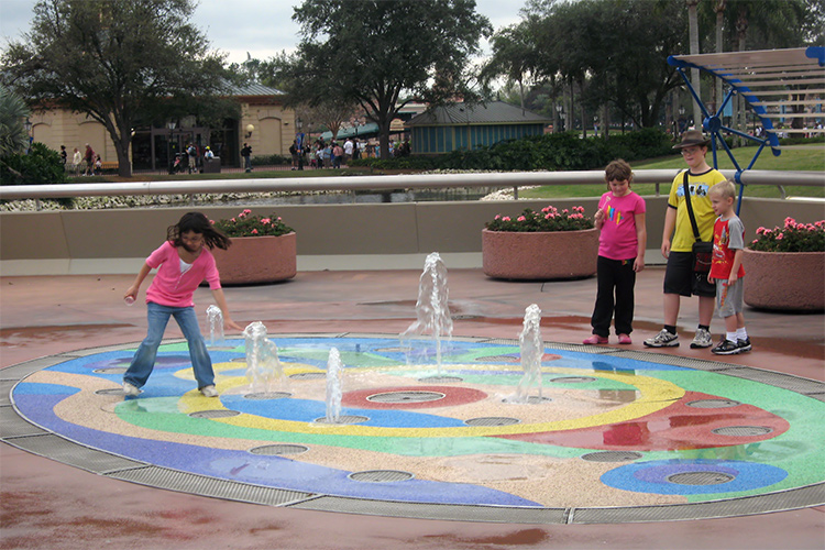 Kids at EPCOT